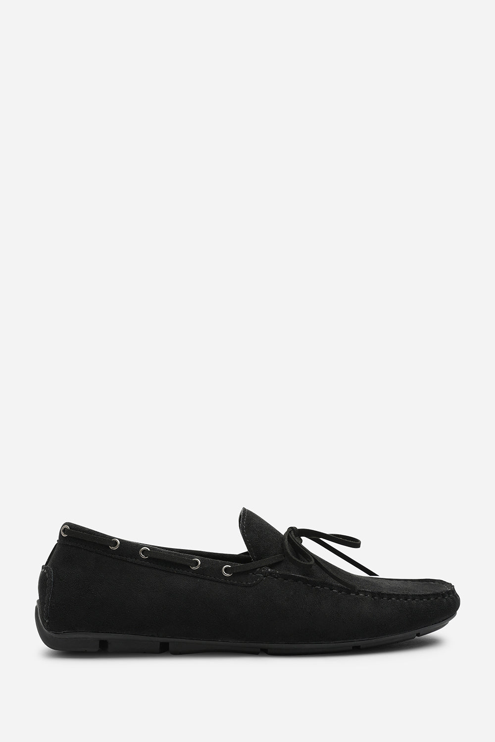 Carter Suede Slip on Lace Detail Loafer