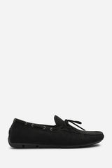 Carter Suede Slip on Lace Detail Loafer