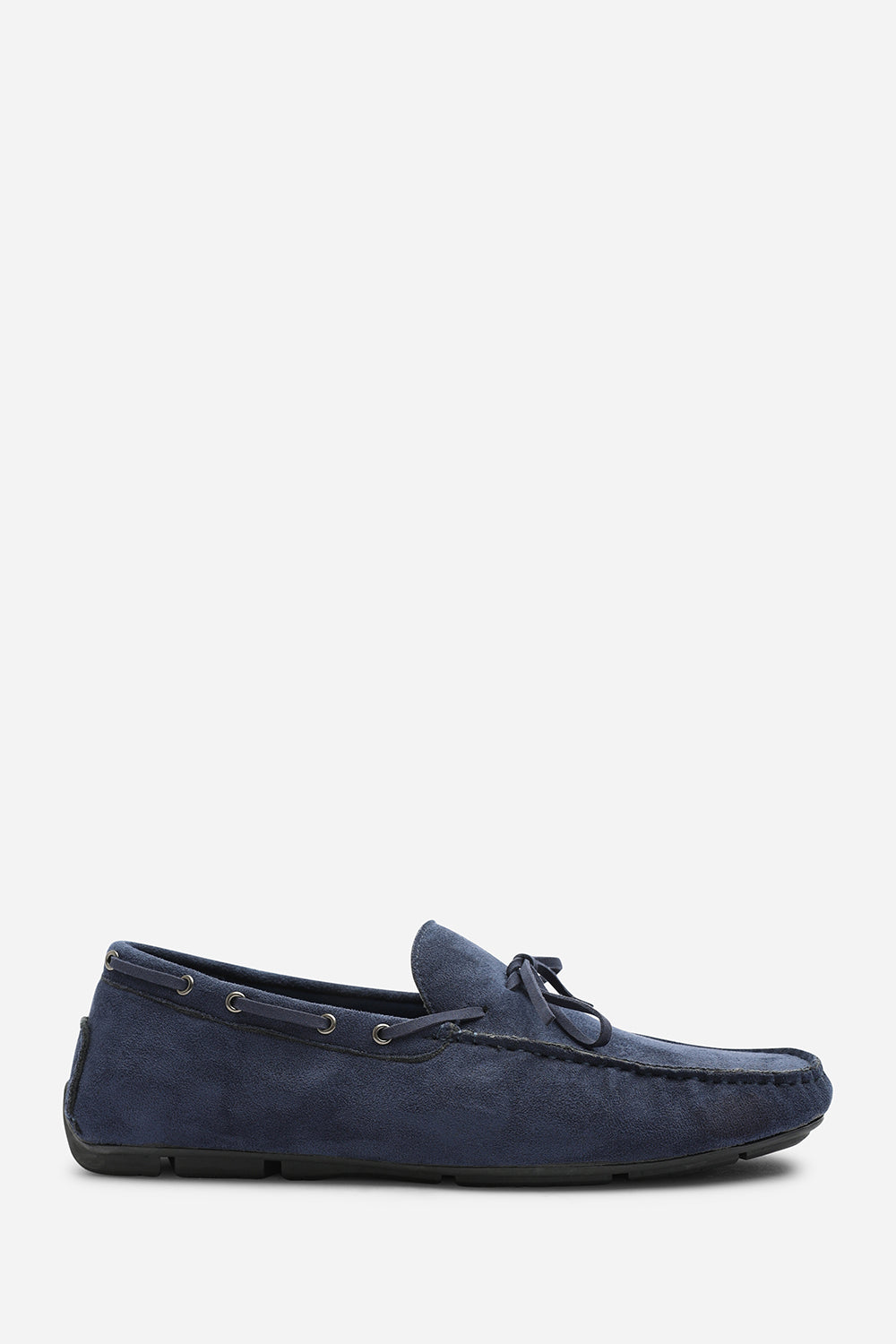 Carter Suede Slip on Lace Detail Loafer