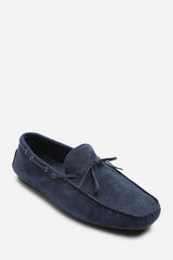 Carter Suede Slip on Lace Detail Loafer
