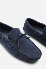 Carter Suede Slip on Lace Detail Loafer