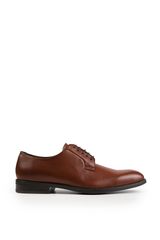 NOAH LACE UP DERBY FORMAL DRESS WORK SHOES IN BROWN