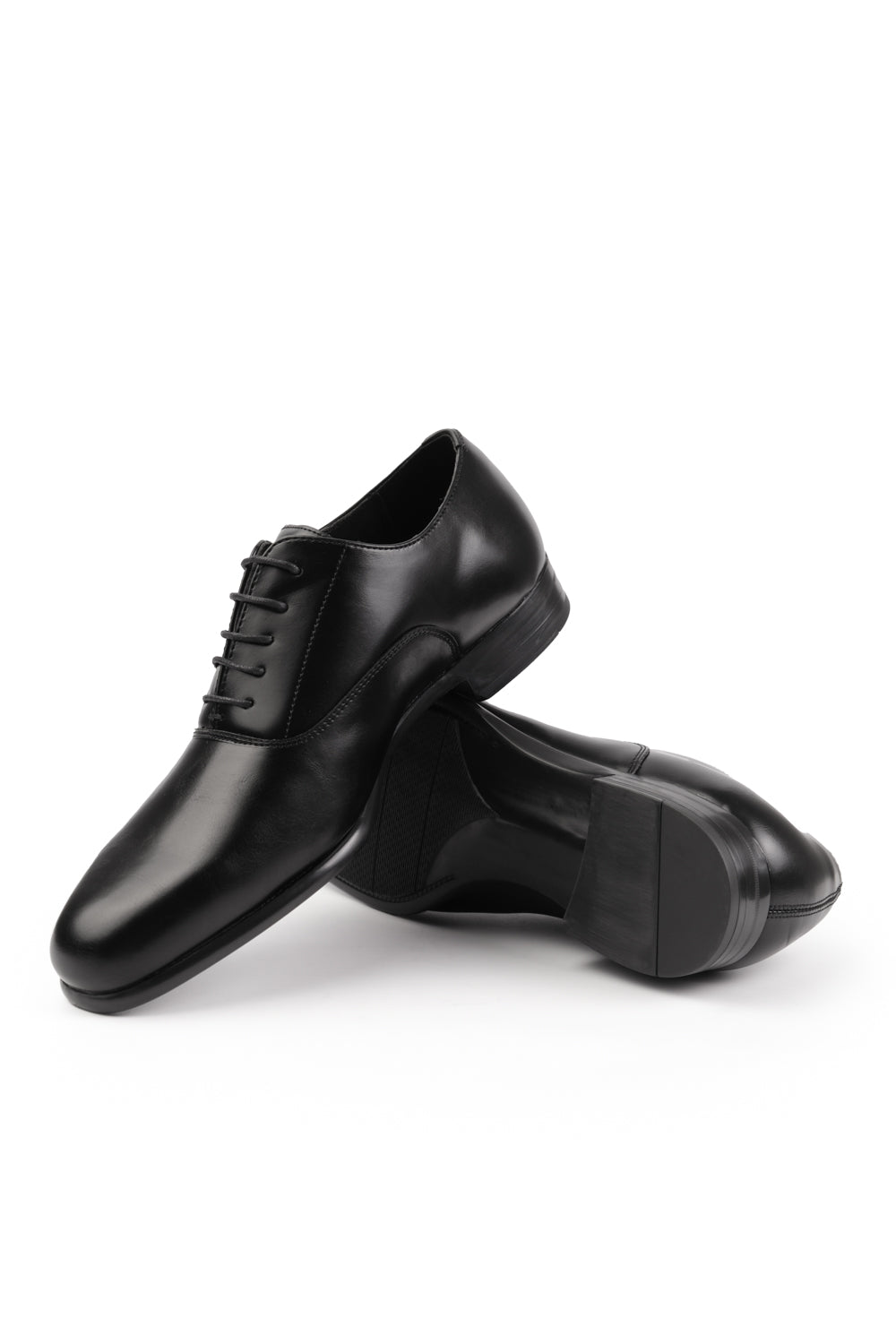 RYAN OXFORD LACE UP WORK DRESS SHOES IN BLACK