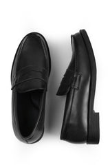 JAMES SLIP ON LOAFERS IN BLACK