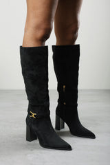 Winona Wide Fit Knot Trim Detail Knee High Boots