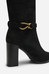 Winona Wide Fit Knot Trim Detail Knee High Boots