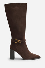 Winona Wide Fit Knot Trim Detail Knee High Boots