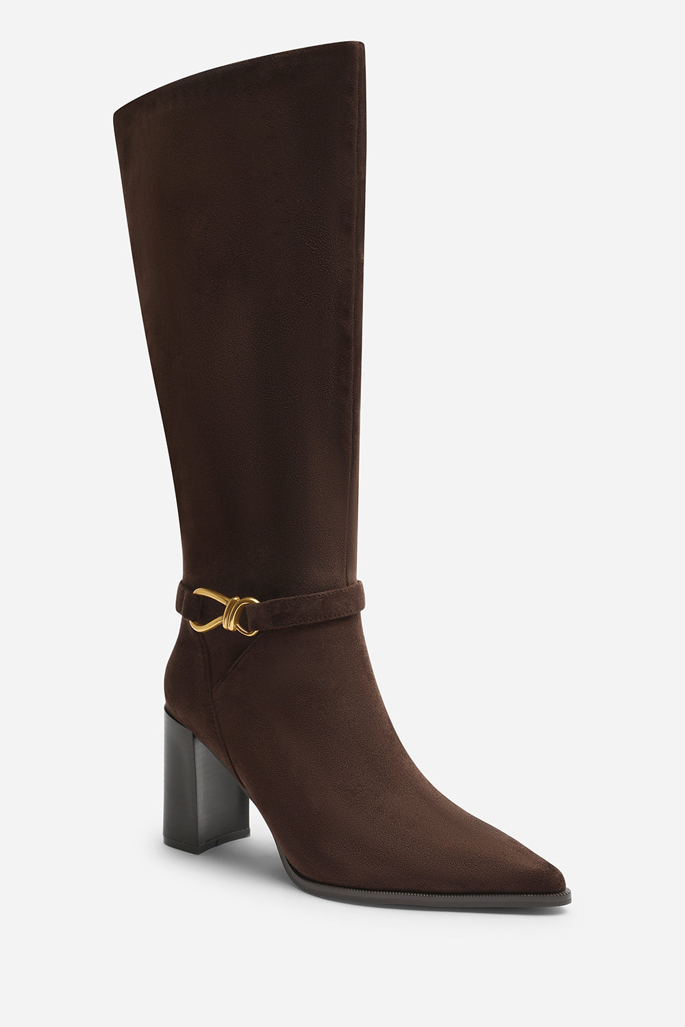 Winona Wide Fit Knot Trim Detail Knee High Boots