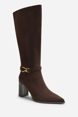 Winona Wide Fit Knot Trim Detail Knee High Boots