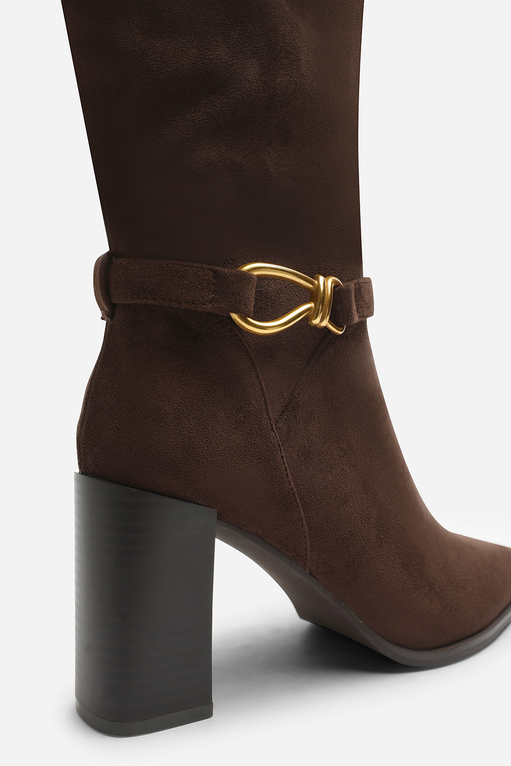 Winona Wide Fit Knot Trim Detail Knee High Boots