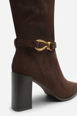 Winona Wide Fit Knot Trim Detail Knee High Boots