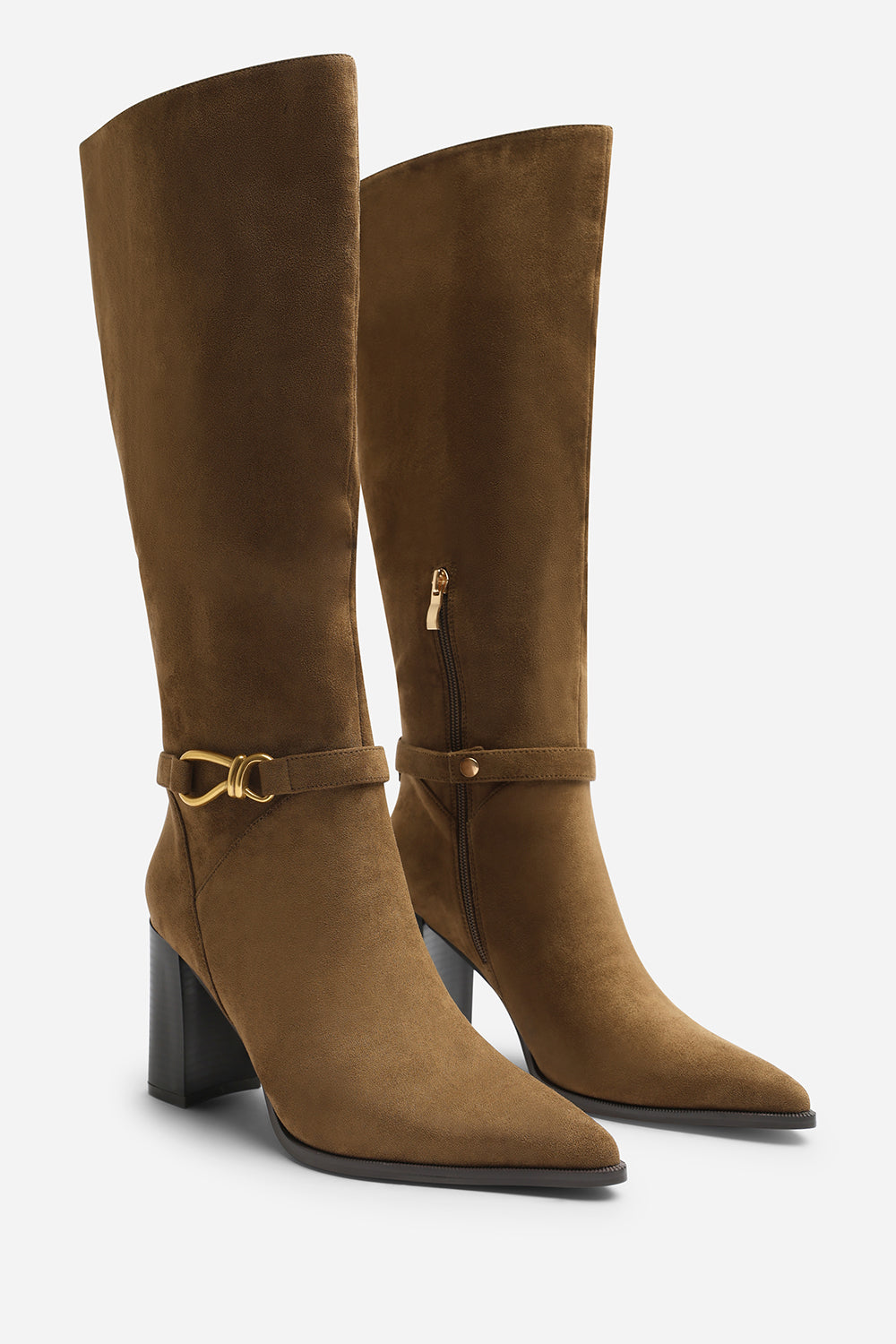 Winona Wide Fit Knot Trim Detail Knee High Boots
