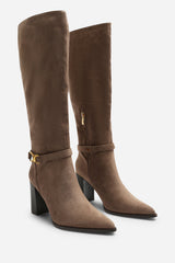 Winona Wide Fit Knot Trim Detail Knee High Boots