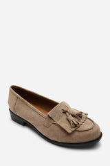 Avani Flatform Slip On Loafers Shoes With Tassel