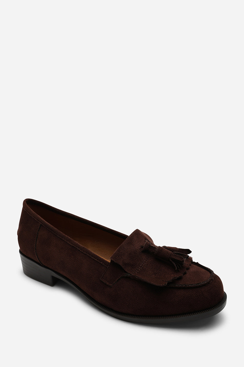 Avani Flatform Slip On Loafers Shoes With Tassel
