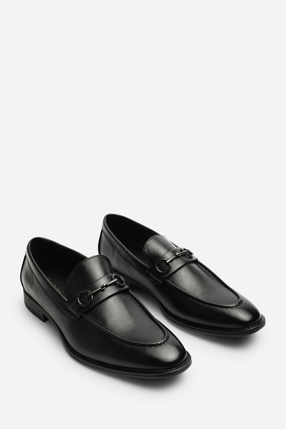 Declan Pointed Toe Slip On Buckle Loafer
