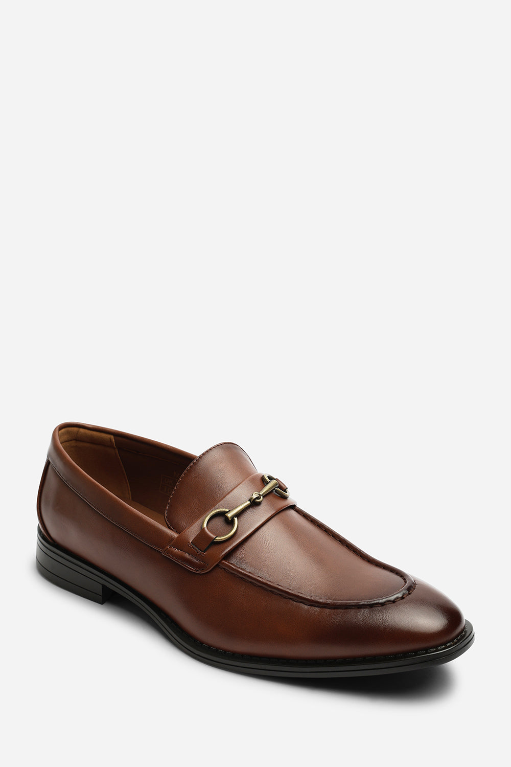 Declan Pointed Toe Slip On Buckle Loafer