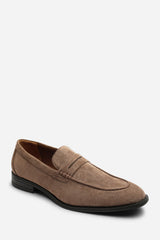 Gavin Suede Slip on Penny Loafer