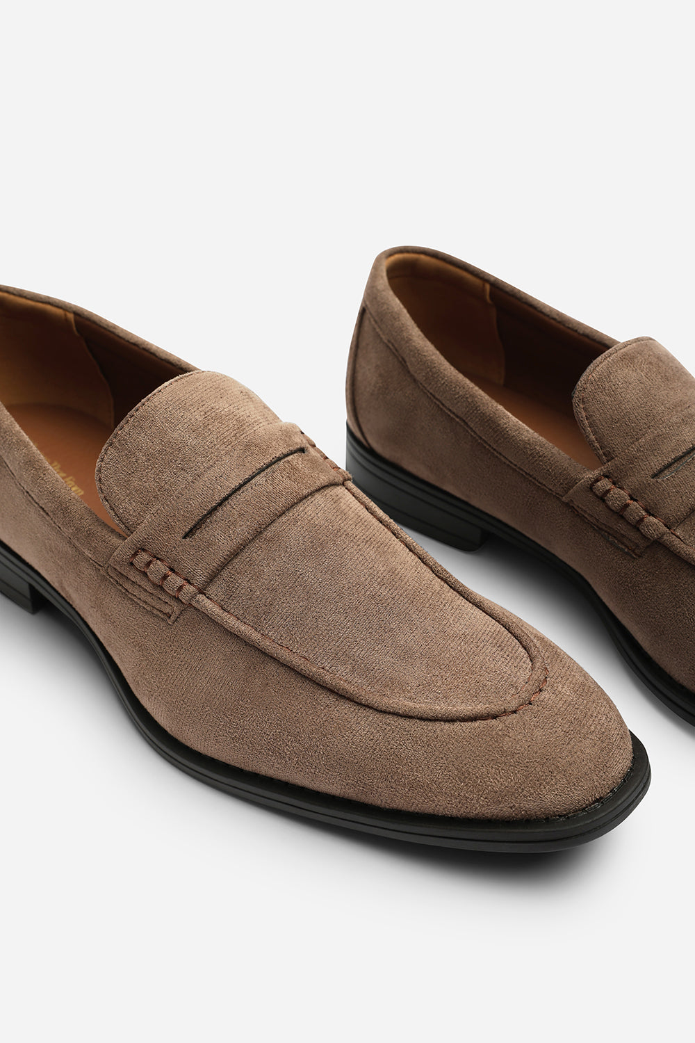 Gavin Suede Slip on Penny Loafer