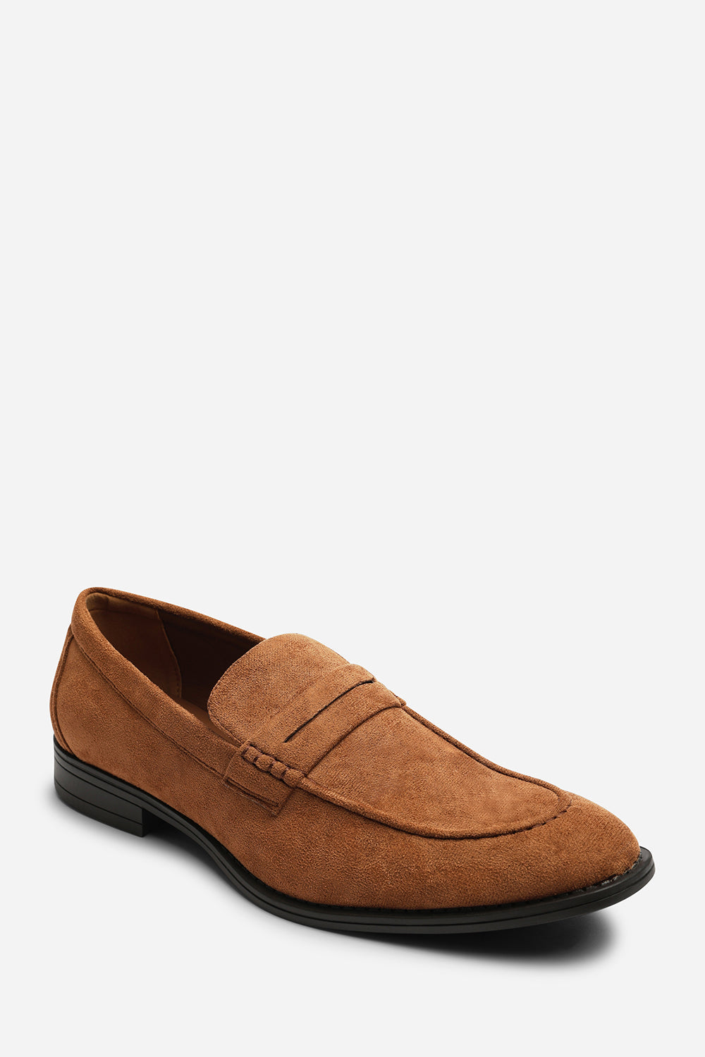 Gavin Suede Slip on Penny Loafer