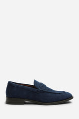 Gavin Suede Slip on Penny Loafer