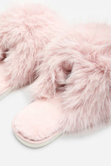 Keira Extreme Fluffy Oversized Faux Fur Slippers