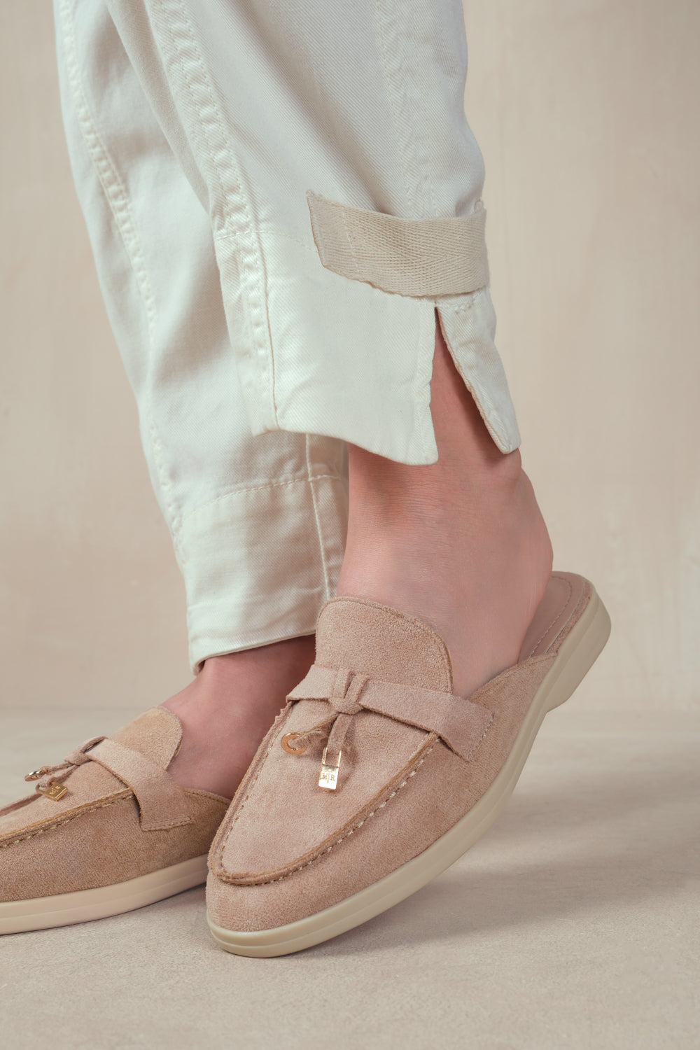Khaki loafers outlet