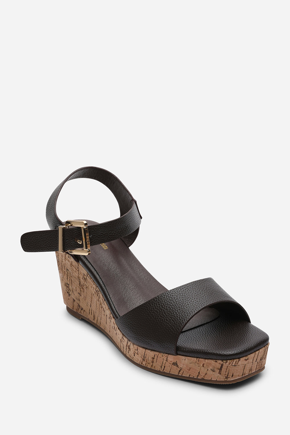 Giselle Cork Platform Wedge Sandals