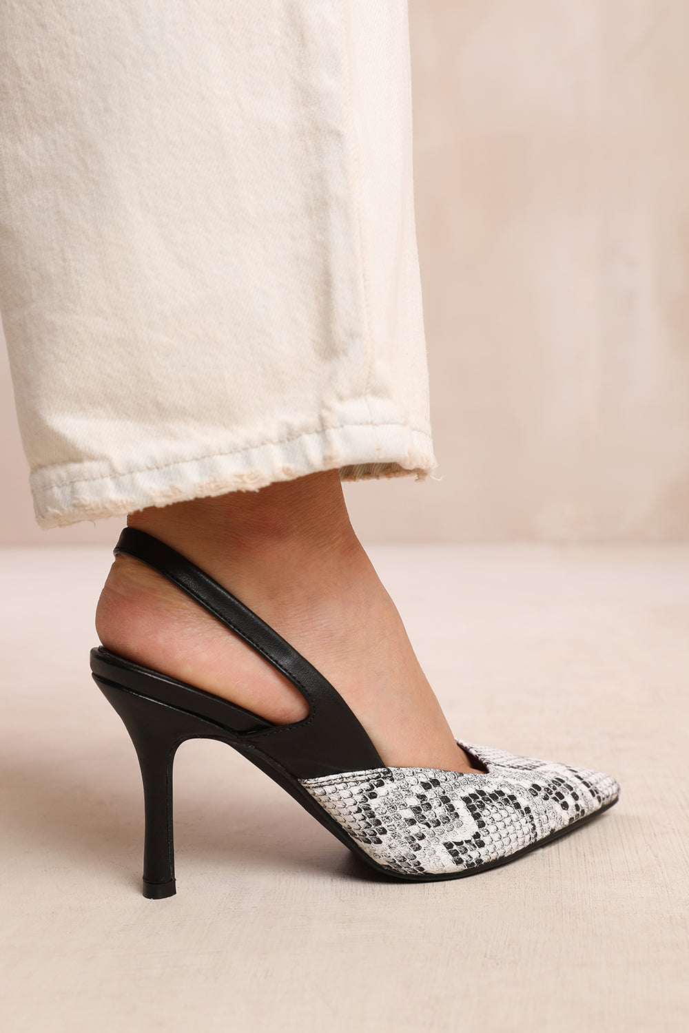 Perspex Heels Wide Fit Perspex Shoes Court Heels Snakeskin Perspex