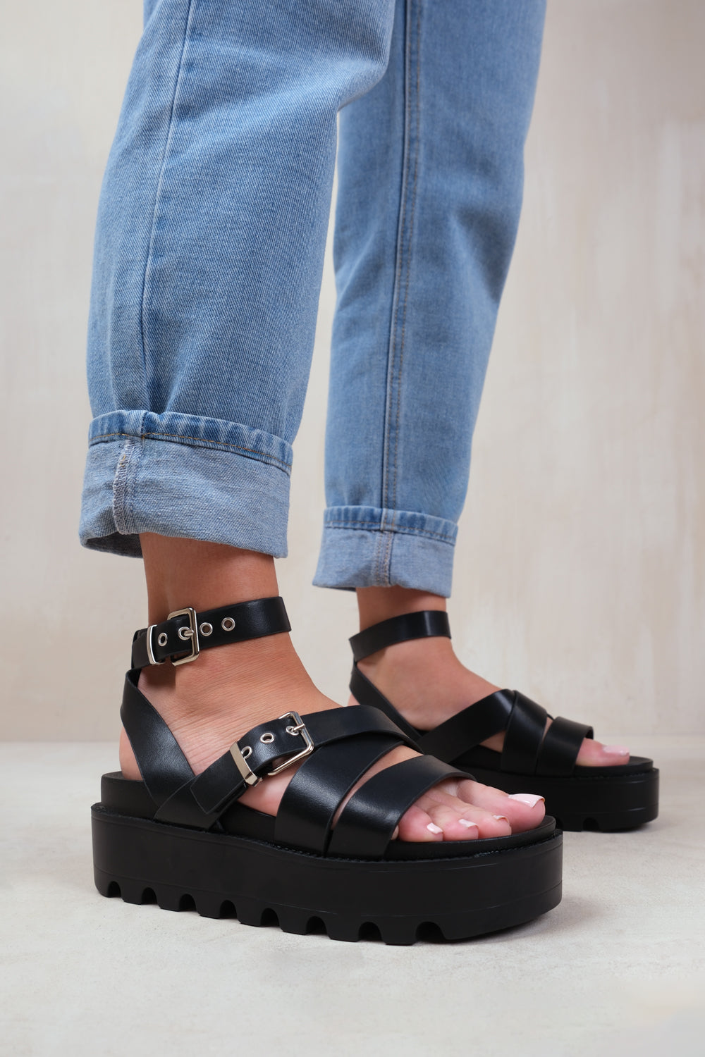 Missguided Kimaya White Extreme Platform Heeled Sandals, $69 | Missguided |  Lookastic