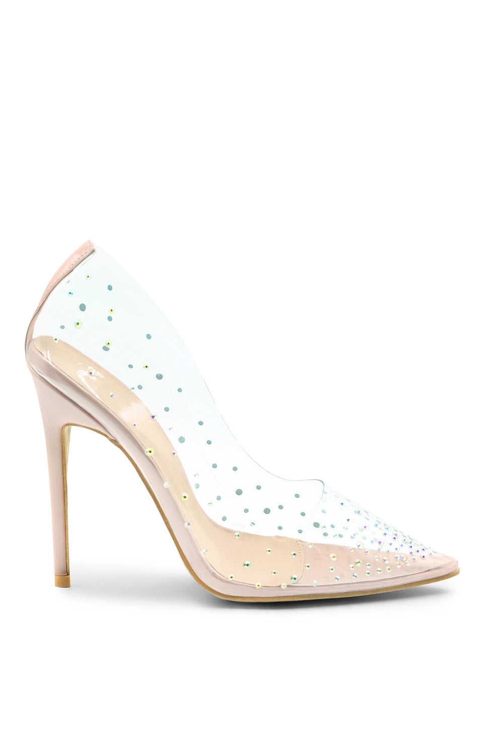 Perspex white hot sale heels